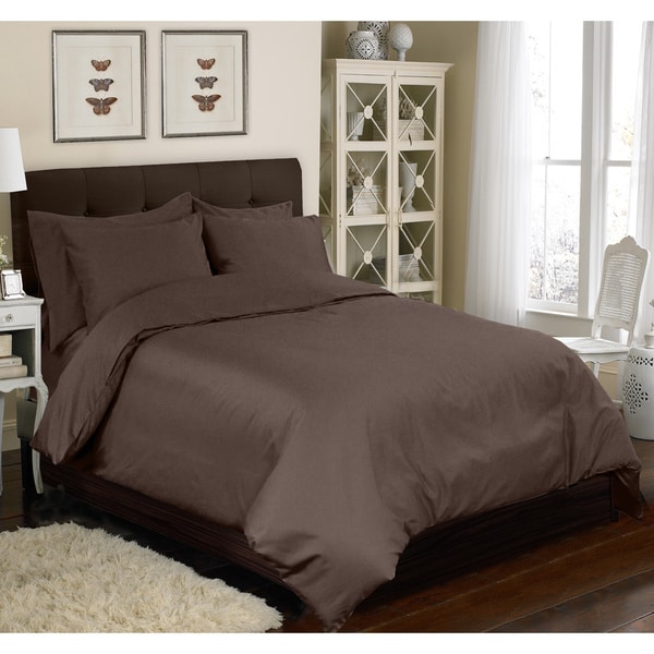 1 Piece Solid Duvet Cover 800 TC Egyptian Cotton All Sizes and Colour