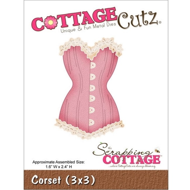 Cottagecutz Die 3x3in corset