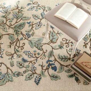 Martha Rugs Area For Less Find Great Home Decor Martha By Safavieh Autumn Woods Colonial Blue Wool Viscose Rug 9 6