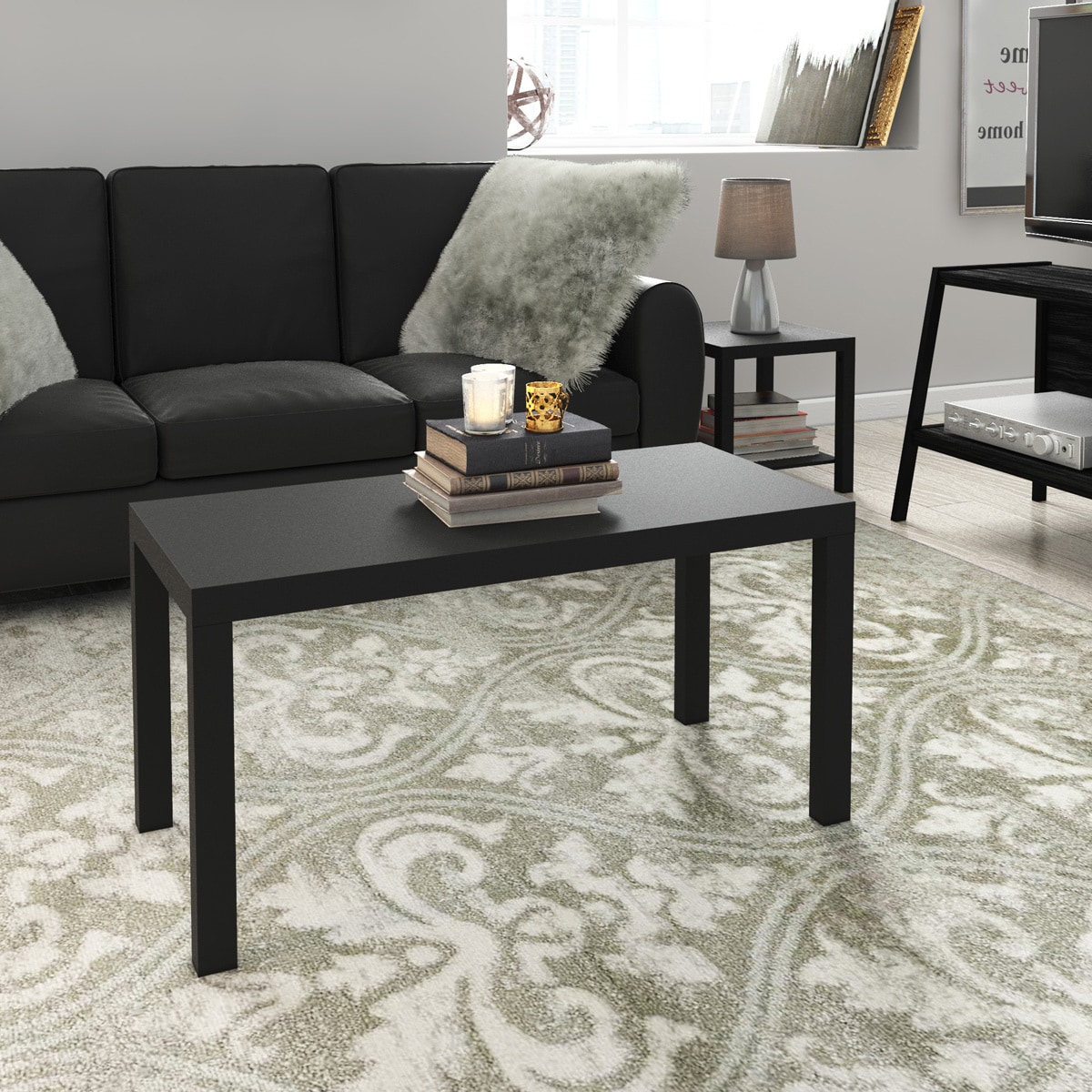 wicker park alley coffee table and end tables 3-piece set - free wicker park alley coffee table and end tables 3-piece set - free