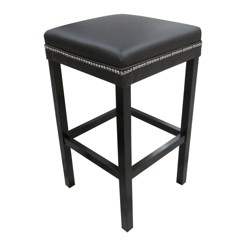 The Ashley Brown Studded Barstool