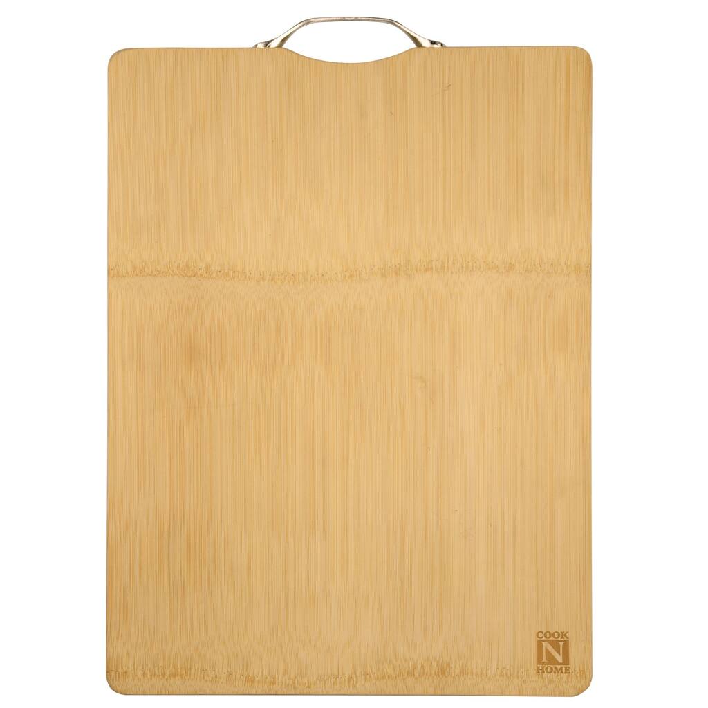 Cook N Home 16 x 11 Inch Bamboo Cutting Board