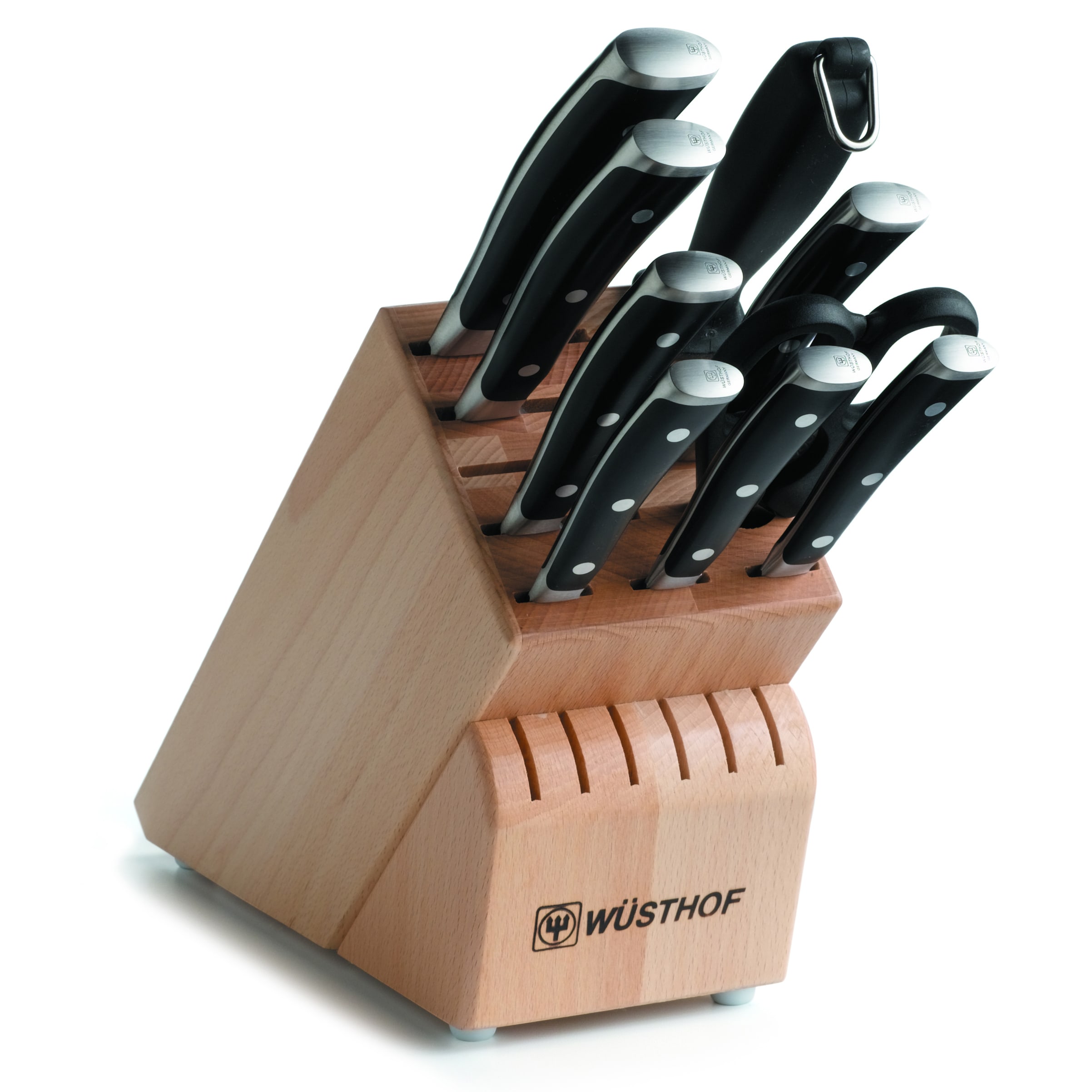 WÜSTHOF Classic Ikon 10-Piece Knife Block Set