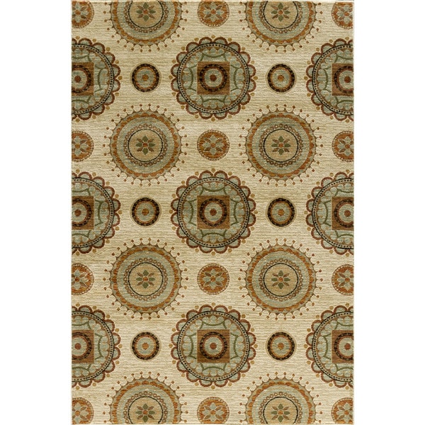 Encore Sienna Bonita Transitional Area Rug (7'10 x 9'10) 7x9   10x14 Rugs