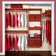 preview thumbnail 9 of 13, John Louis Home 12in Deep Solid Wood Simplicity Organizer Red Mahogany
