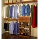 Shop John Louis Home Woodcrest 16-inch Caramel Closet System - Free Shipping Today - Overstock ...