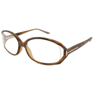 Tom Ford Readers Women's TF5186 Oval Havana Reading Glasses Tom Ford Reading Glasses