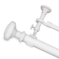 Buy White Double Rod Curtain Rods Hardware Online At Overstock Our Best Window Treatments Deals