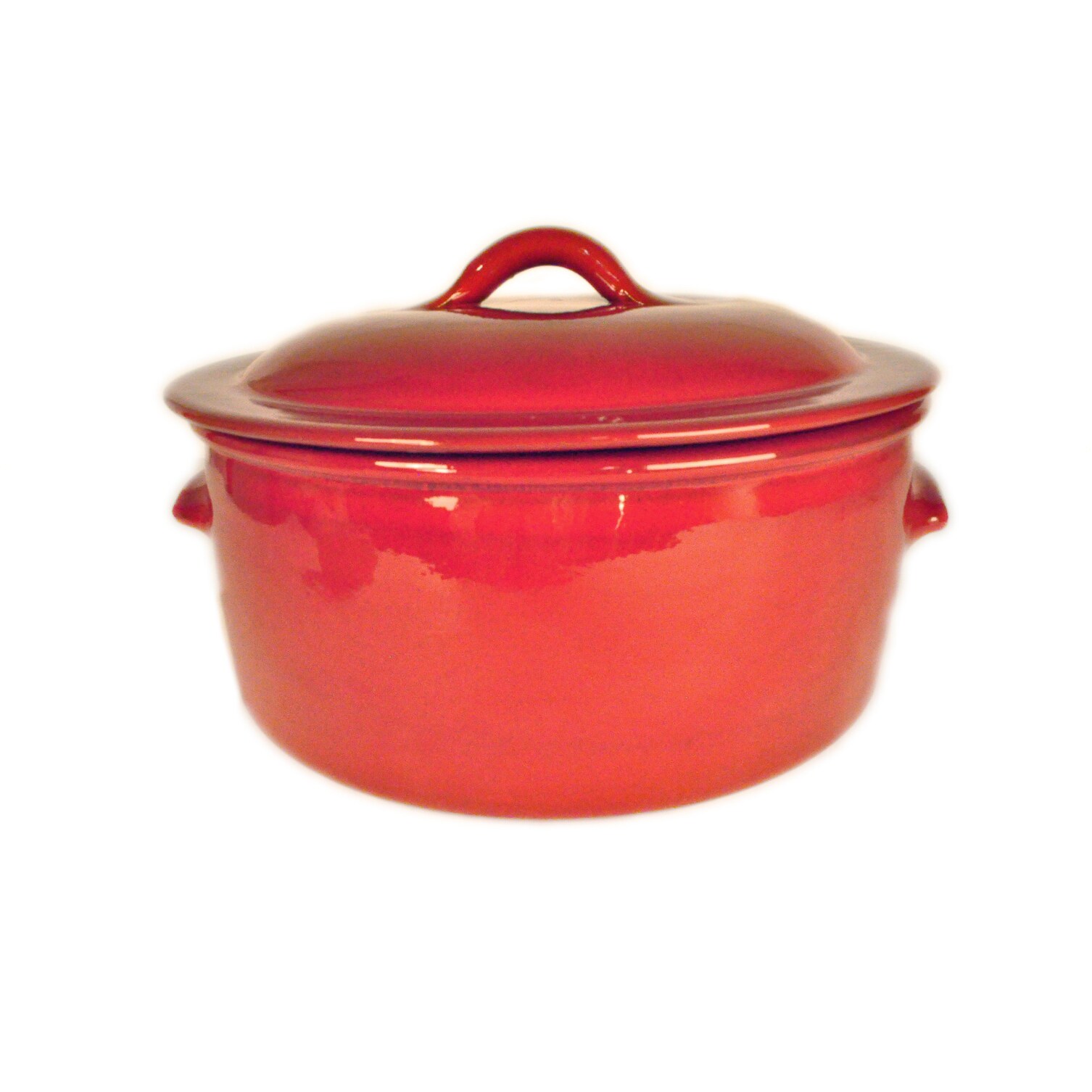 Ernesto Red Enameled Cast Iron Roaster