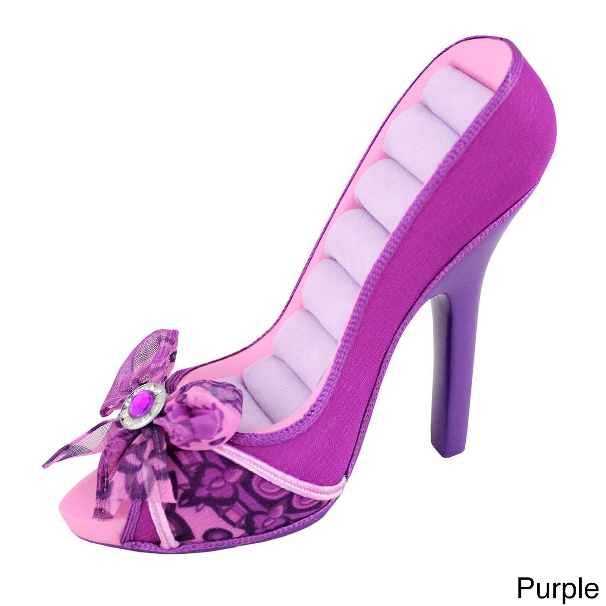 Summer Bliss Peep Toe Shoe Ring Holder