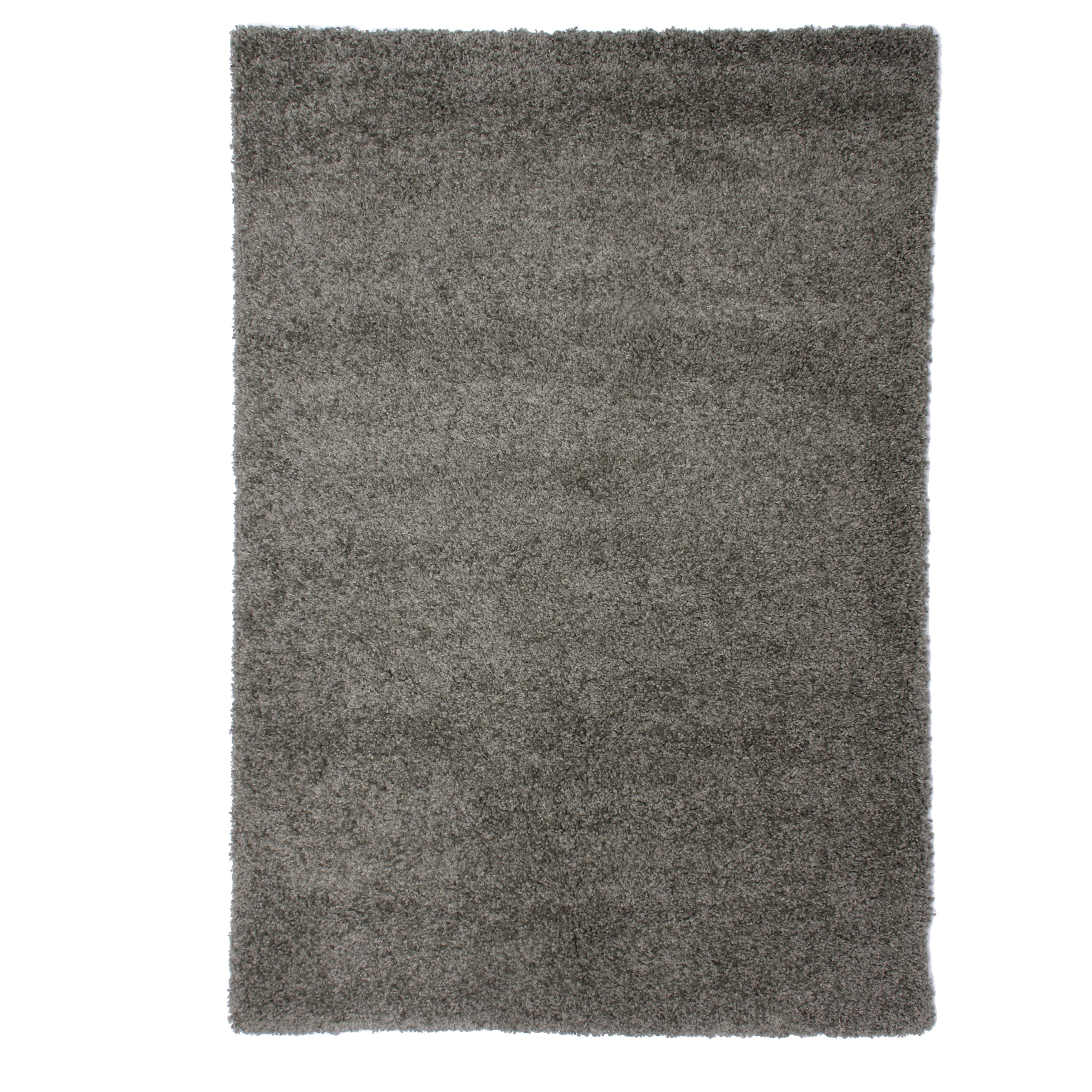 Shag Area Rug Gray (53x73)