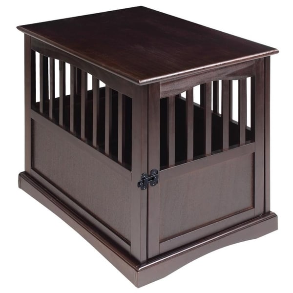 wooden pet crate