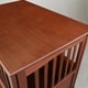 preview thumbnail 25 of 57, Wooden Pet Crate End Table with Lockable Door