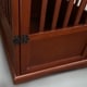preview thumbnail 51 of 57, Wooden Pet Crate End Table with Lockable Door