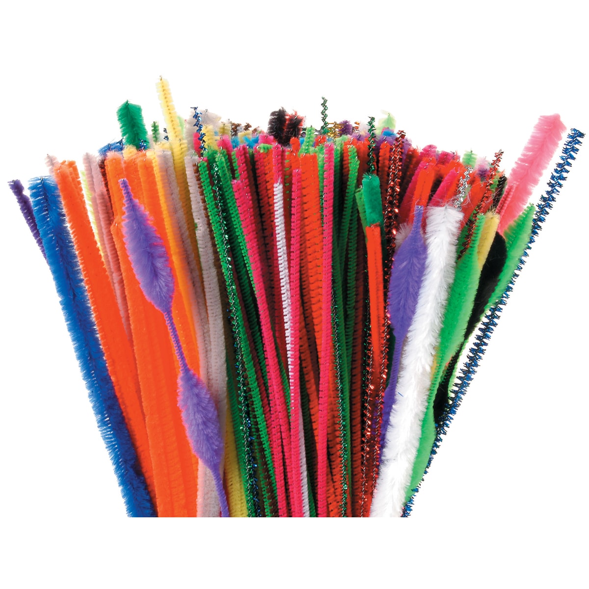 Chenille Stems 12 350/pkg assorted