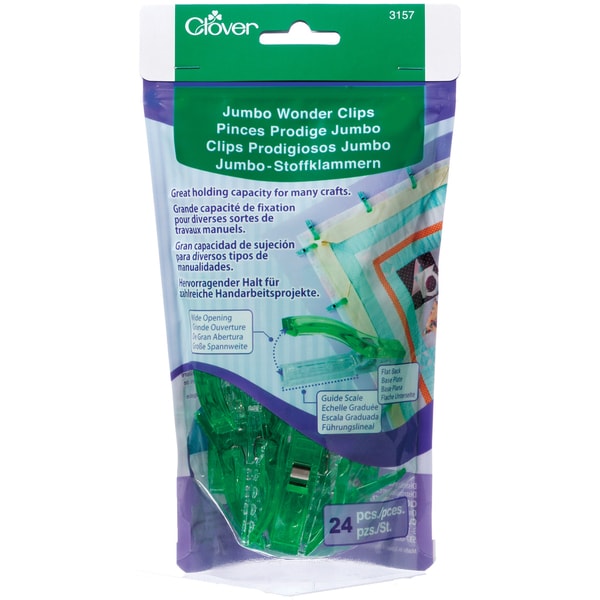 Jumbo Wonder Clips 24/Pkg   15294164 Big