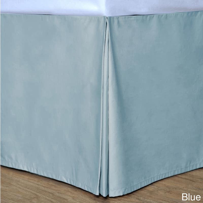 Copper Grove Tinsdale Cottonloft Colors Bedskirt - Blue - California King