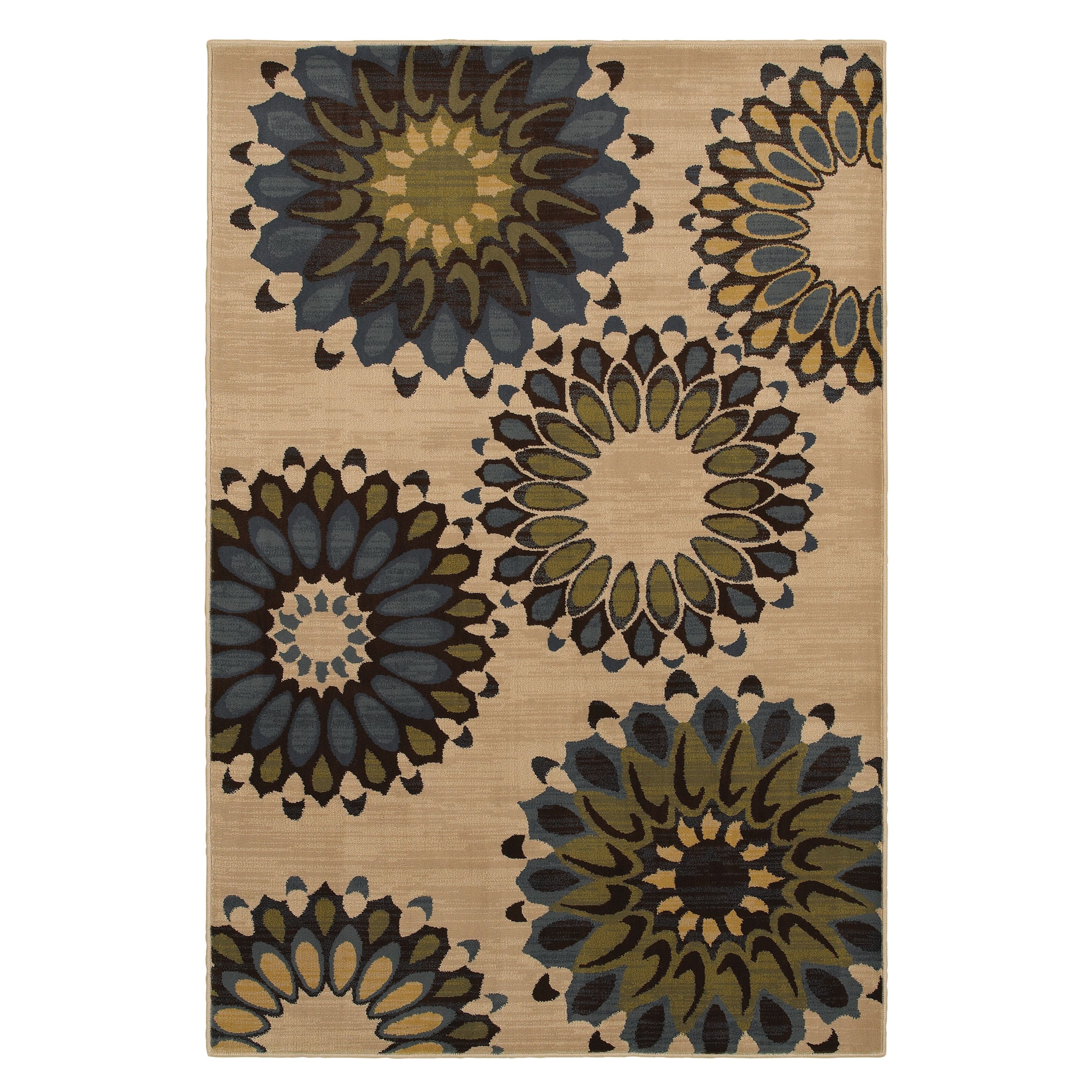 Hippie Chic Blue Rug (8 X 10)