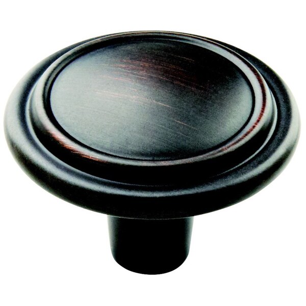 Shop Amerock Traditional 1.25Inch Oil Rubbed Bronze Knob (Pack