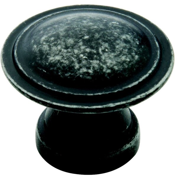 Shop Amerock Traditional 1.375Inch Dark Weathered Iron Knob