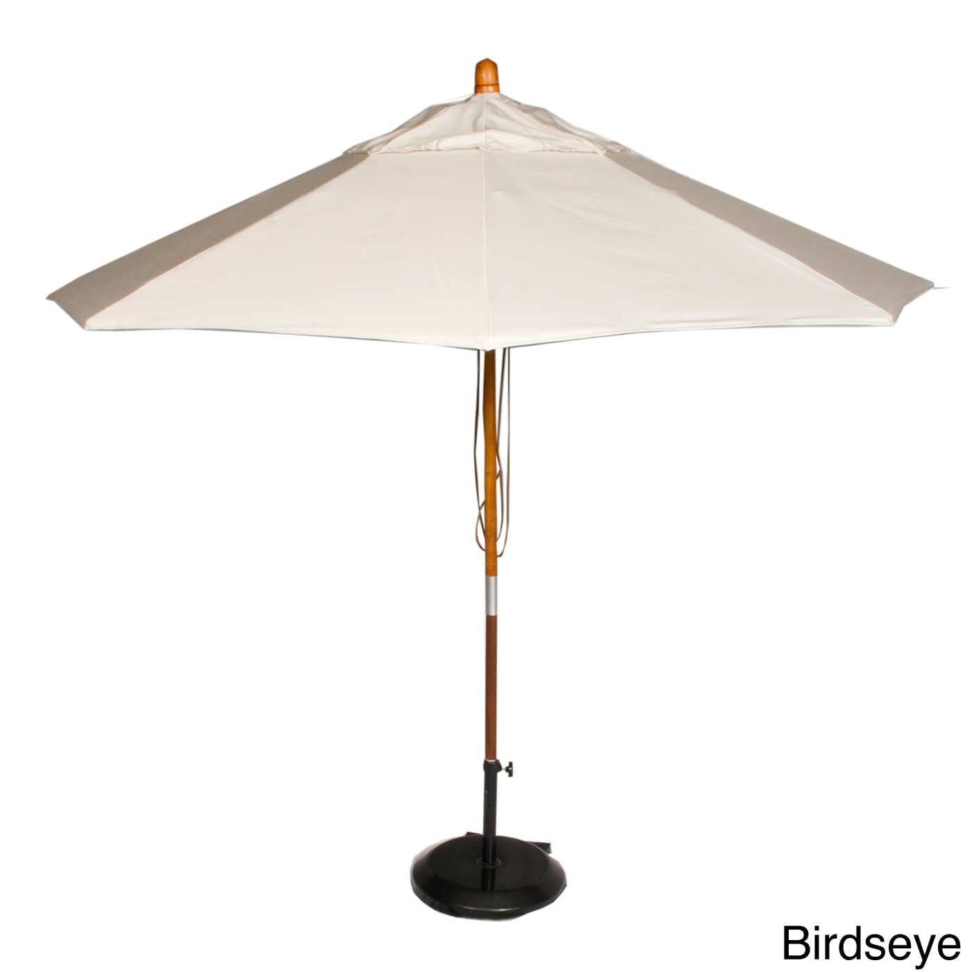 Phat Tommy Marenti Wood Market 9 foot Sunbrella Patio Umbrella