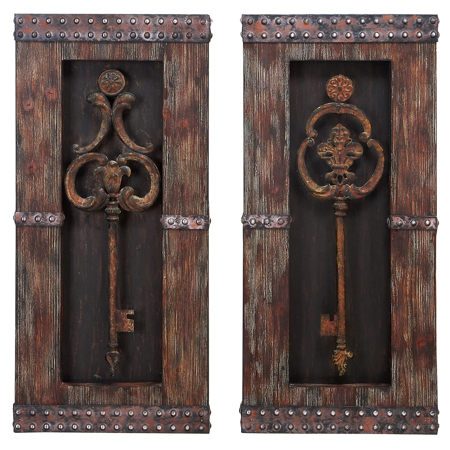 Metal Keys 2 Piece Wall Art Decor Set Today $110.99