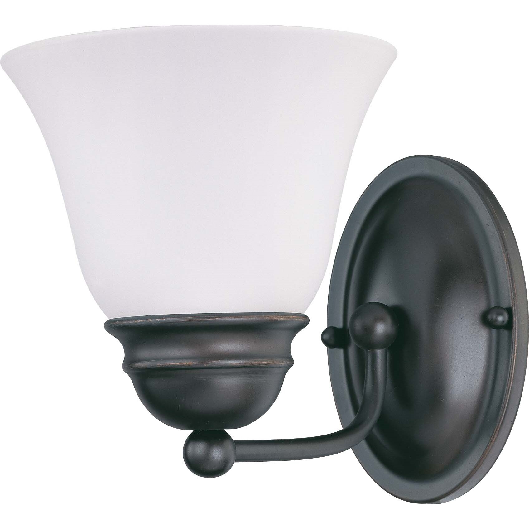 Empire 4 Light LED Mahogany Bronze Vanity Wall Light 
