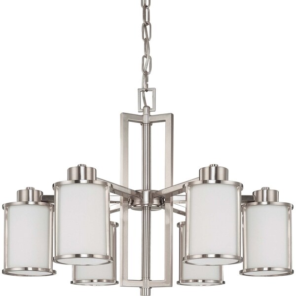 Elk Lighting Pembroke 6 light Polished Nickel Chandelier