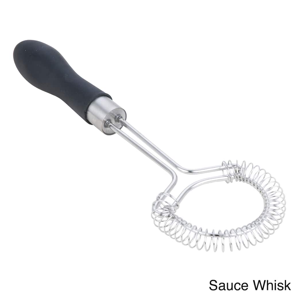 Miu France Black Soft-Grip Handle Foldable Sauce Whisk