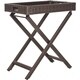 Shop Safavieh Outdoor Living Brown PE Wicker Folding Tray ... Shop Safavieh Outdoor Living Brown PE Wicker Folding Tray ... on Safavieh Outdoor Living Horus Dining Set id=42126