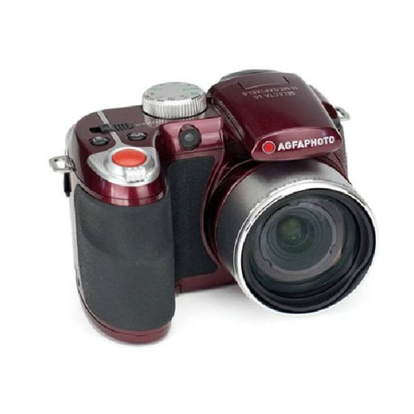 Agfa Photo Selecta 16 Burgundy 16 MP Digital Camera with 15x Optical Zoom