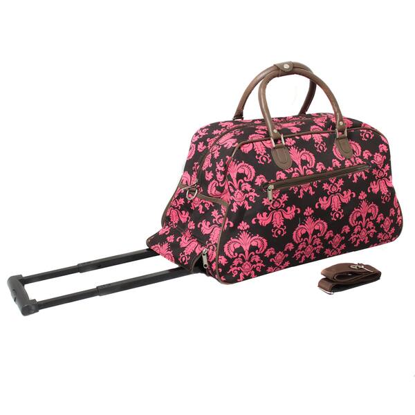designer rolling duffle bag
