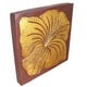 Hand-Carved 'Puc-Flower' Wall Panel, Handmade in Indonesia - Free ...