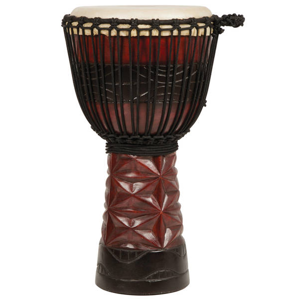 Shop Handmade Burgundy and Black Professional Level Djembe Drum