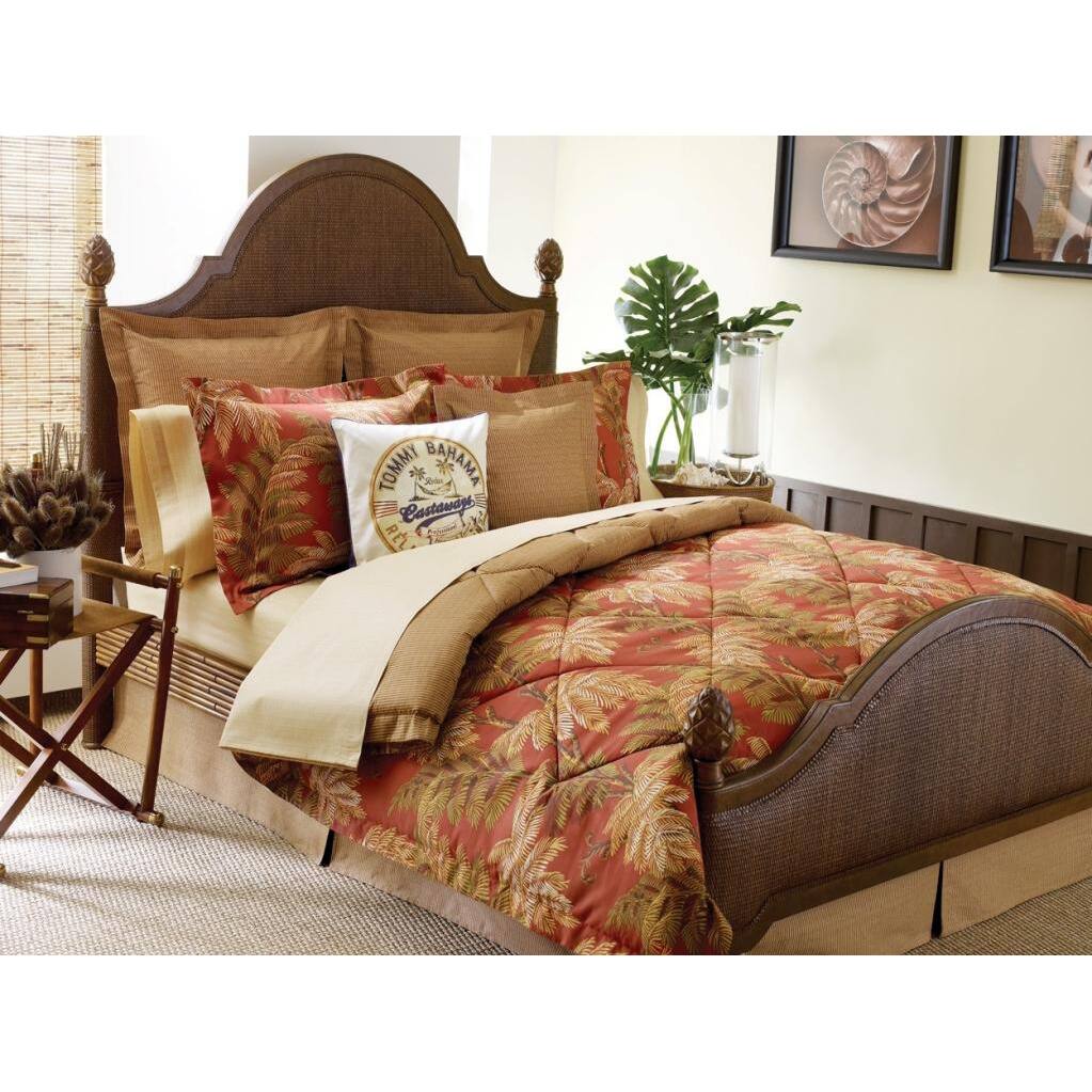 Tommy Bahama Orange Cay 4-piece Comforter Set