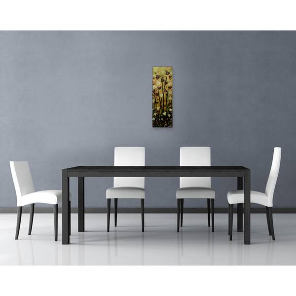 Shop Black Friday Deals On Danlye Jones Burgundy Flowers Wall Decor Overstock 7920569
