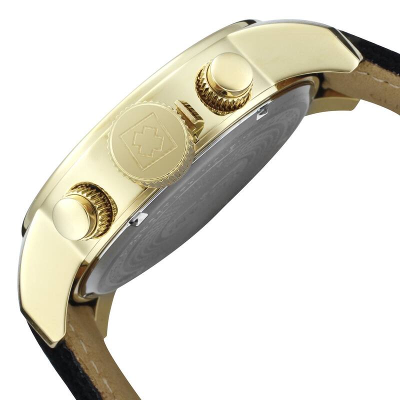 Invicta Men's 1515 Chronograph Black/ Goldtone Watch