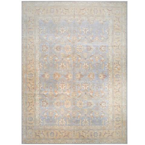 Handmade One-of-a-Kind Vegetable Dye Wool Rug (Afghanistan) - 13' x 17'5