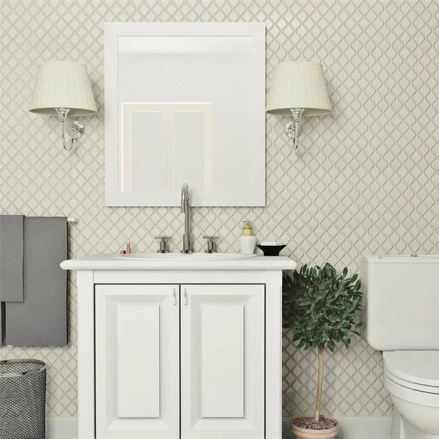 Merola Tile 9.875x11.125-inch Casablanca Selene Porcelain Mosaic Floor and Wall Tile (10 tiles/7.6 sqft.)