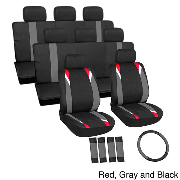 3 row seat cover set