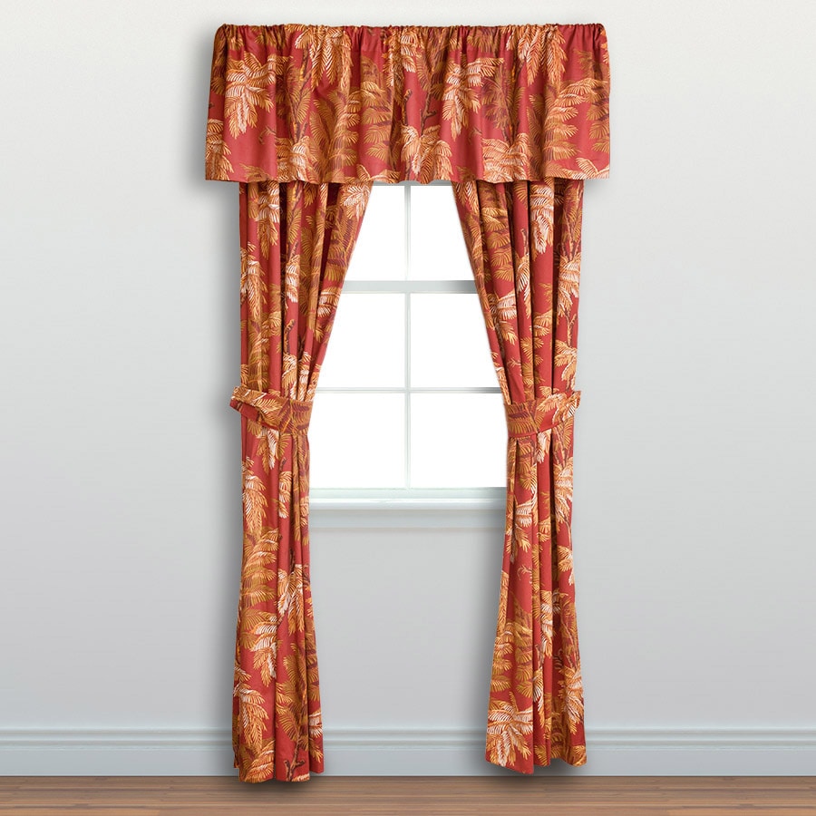 Tommy Bahama Orange Cay 4 piece 84in Drape Set