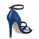 miu miu blue glitter heels