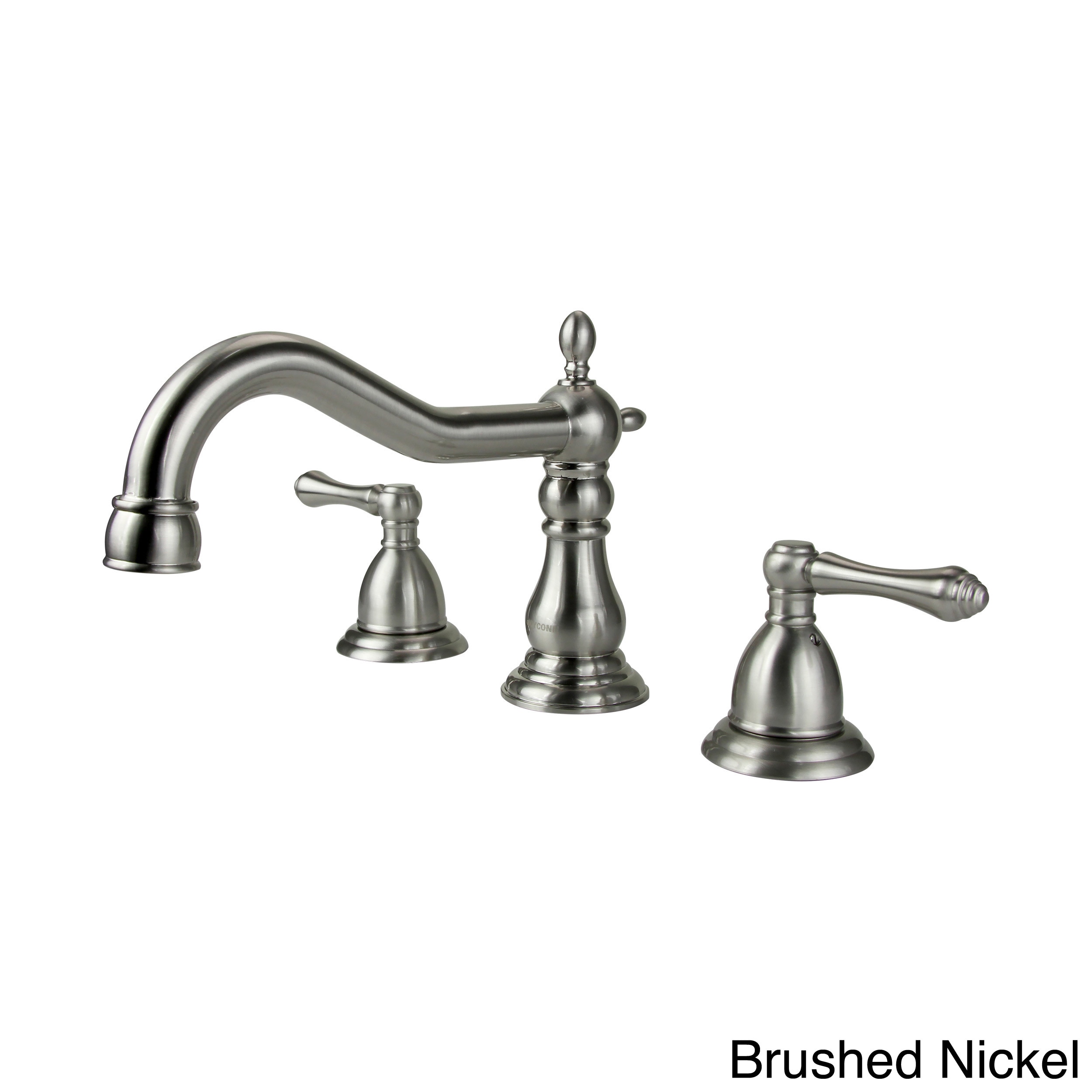 Dyconn Faucet Yukon Modern 3 hole Bathroom Faucet With Overflow Pop up Drain