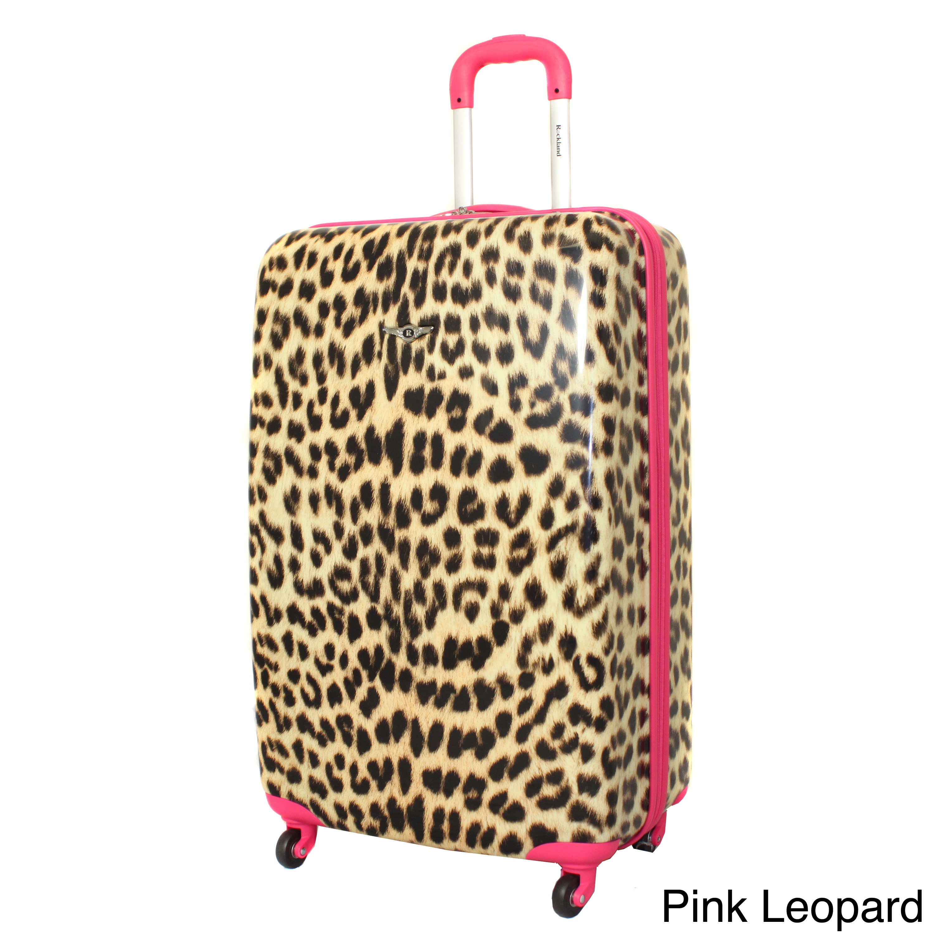 rockland leopard luggage