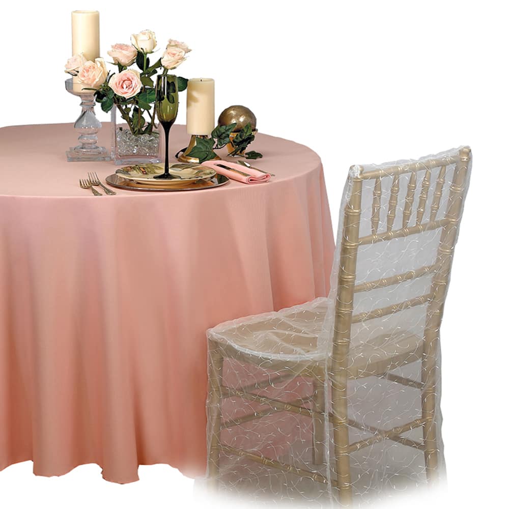 A-1 Tablecloth Company Round 90-inch Tablecloths (Pack of 5)