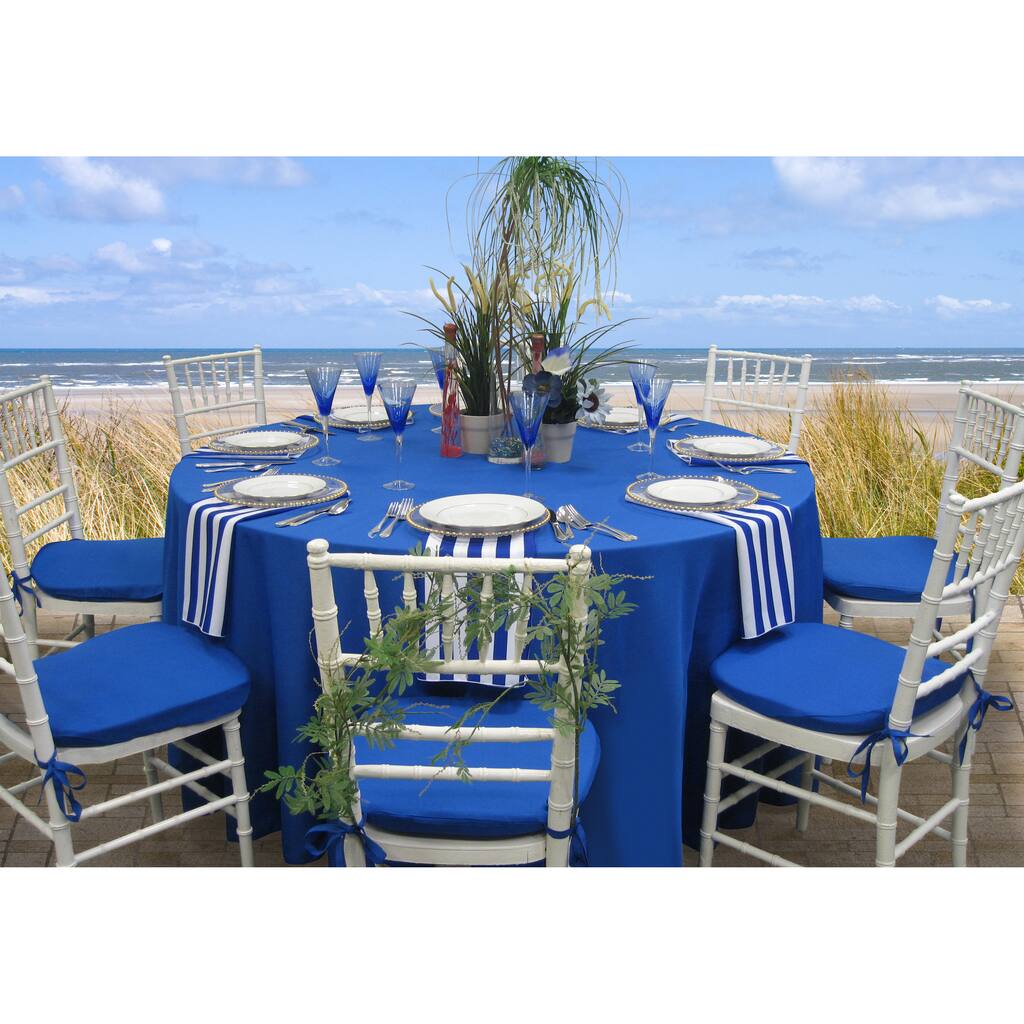 A-1 Tablecloth Company 120-inch Round Event Tablecloths (Pack of 5)