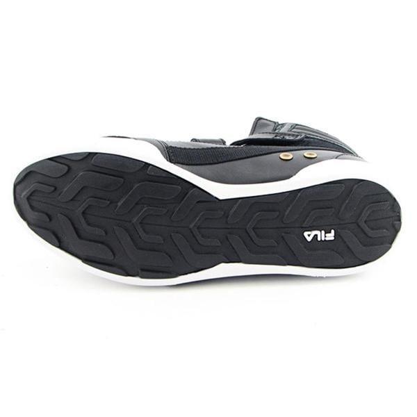 fila ray white black