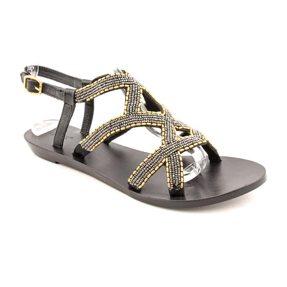 Diba Womens Sallie Sea Leather Sandals Was $30.49 Sale $23.39