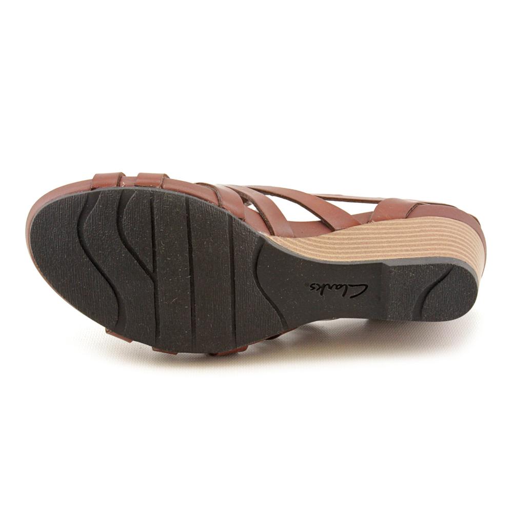 clarks lucia coral wedge sandal