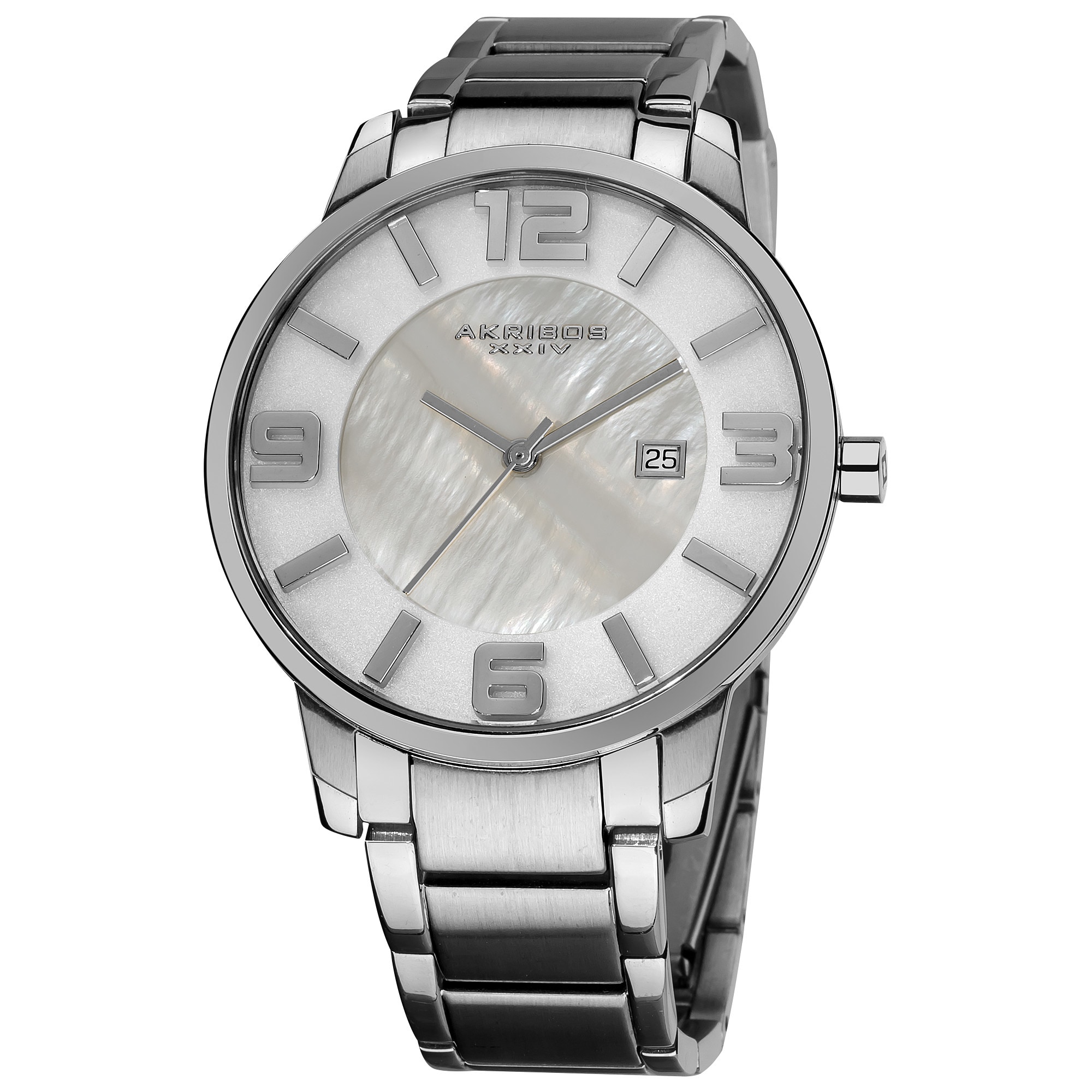 Stainless Steel Swiss Quartz Bracelet Watch Today $112.69